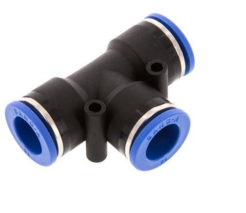 14mm T-Stück Steckverschraubung PA 66 NBR