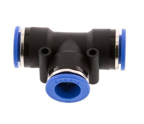 14mm T-Stück Steckverschraubung PA 66 NBR