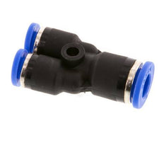 4mm x 6mm Y-Steckverschraubung PA 66 NBR [2 Stück]