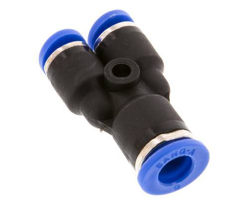 4mm x 6mm Y-Steckverschraubung PA 66 NBR [2 Stück]