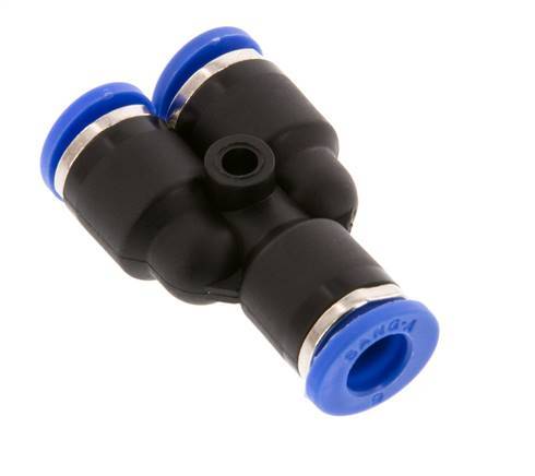 6mm Y-Steckverschraubung PA 66 NBR [2 Stück]