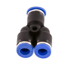6mm Y-Steckverschraubung PA 66 NBR [2 Stück]