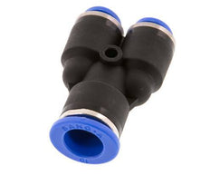 6mm x 10mm Y-Steckverschraubung PA 66 NBR [2 Stück]