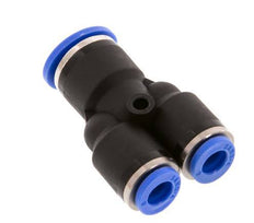 6mm x 10mm Y-Steckverschraubung PA 66 NBR [2 Stück]