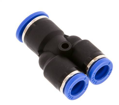 8mm x 10mm Y-Steckverschraubung PA 66 NBR [2 Stück]
