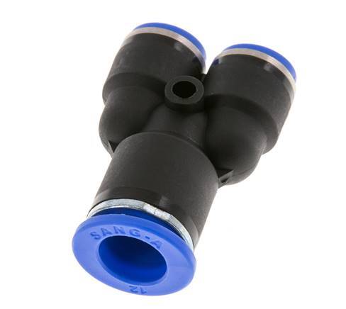 8mm x 12mm Y-Steckverschraubung PA 66 NBR