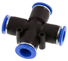 12mm Kreuzsteckverschraubung PA 66 NBR