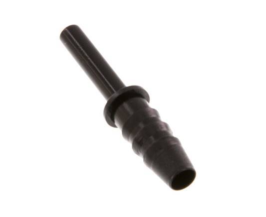 4mm x 5mm Steckfitting mit Schlauchsäule PA 66 NBR [5 Stück]