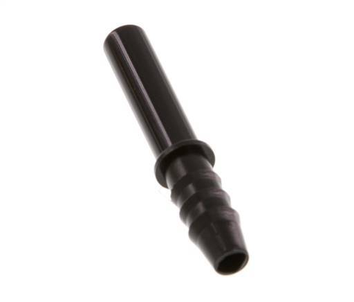 6mm x 5mm Steckfitting mit Schlauchsäule PA 66 NBR [5 Stück]