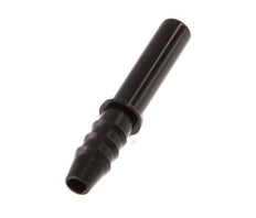 6mm x 5mm Steckfitting mit Schlauchsäule PA 66 NBR [5 Stück]