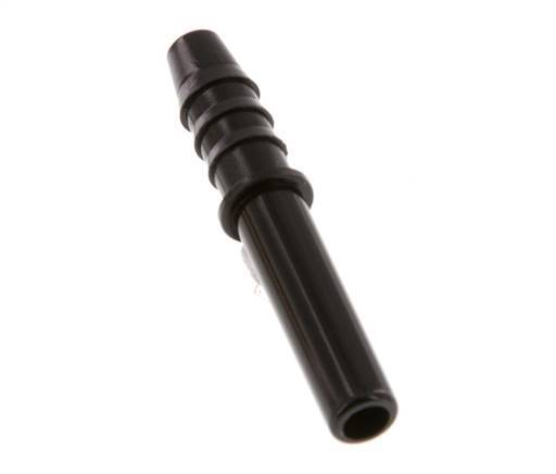 6mm x 5mm Steckfitting mit Schlauchsäule PA 66 NBR [5 Stück]