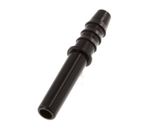 6mm x 5mm Steckfitting mit Schlauchsäule PA 66 NBR [5 Stück]