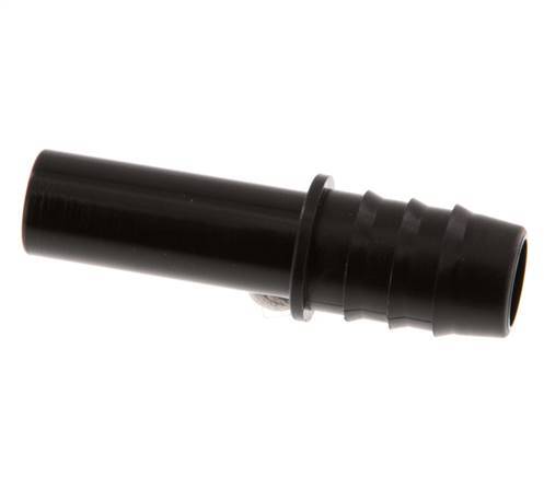 12mm x 13mm Plug-in Fitting with Hose Pillar PA 66 NBR [2 Pieces]