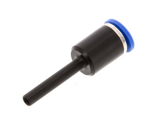 6mm x 4mm Steckverschraubung mit Steckanschluss PA 66 NBR [2 Stück]