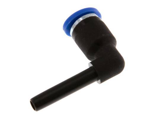 4mm x 4mm 90Grad Winkel-Steckverschraubung mit Stecker PA 66 NBR [2 Stück]