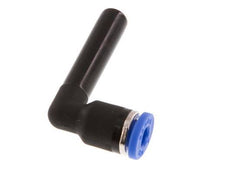 4mm x 6mm 90Grad Winkel-Steckverschraubung mit Steckanschluss PA 66 NBR [2 Stück]