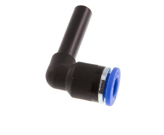 6mm x 6mm 90Grad Winkel-Steckverschraubung mit Stecker PA 66 NBR [2 Stück]