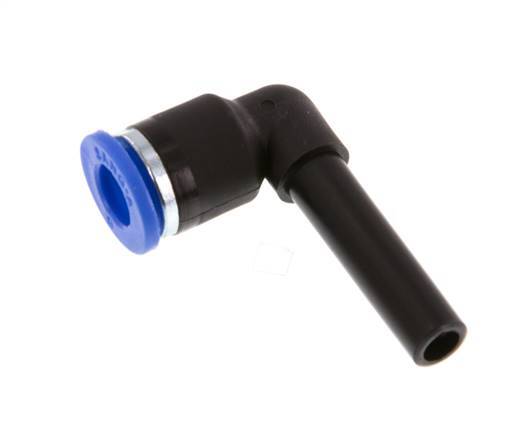 6mm x 6mm 90Grad Winkel-Steckverschraubung mit Stecker PA 66 NBR [2 Stück]