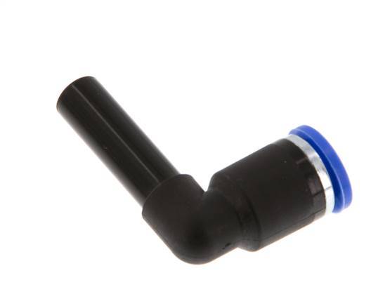 8mm x 8mm 90Grad Winkel-Steckverschraubung mit Stecker PA 66 NBR [2 Stück]