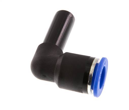 12mm x 12mm 90deg Elbow Push-in Fitting with Plug-in PA 66 NBR [2 Pieces]