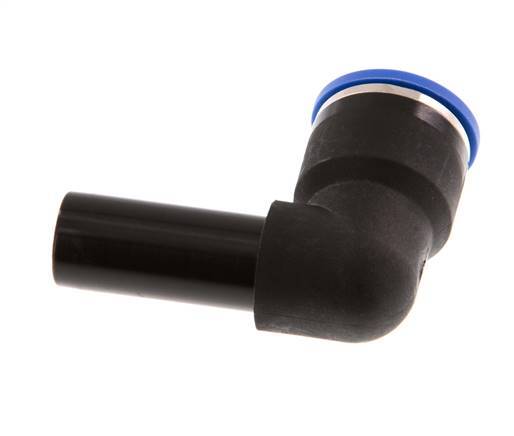 14mm x 14mm 90deg Elbow Push-in Fitting with Plug-in PA 66 NBR [2 Pieces]