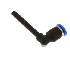 4mm x 4mm 90Grad Steckverschraubung mit Steckmuffe PA 66 NBR lang [2 Stück]