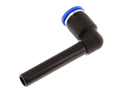 8mm x 8mm 90deg Elbow Push-in Fitting with Plug-in PA 66 NBR Long Sleeve [2 Pieces]