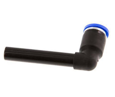 8mm x 8mm 90deg Elbow Push-in Fitting with Plug-in PA 66 NBR Long Sleeve [2 Pieces]