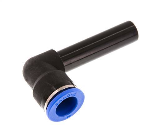 14mm x 14mm 90°-Steckverschraubung mit Steckanschluss PA 66 NBR Langmuffe