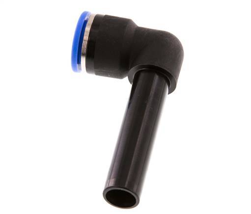 14mm x 14mm 90°-Steckverschraubung mit Steckanschluss PA 66 NBR Langmuffe