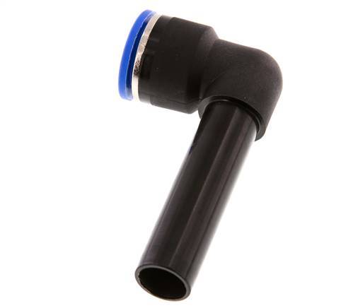 16mm x 16mm 90°-Steckverschraubung mit Steckanschluss PA 66 NBR Langmuffe