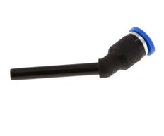 4mm x 4mm 45deg Elbow Push-in Fitting with Plug-in PA 66 NBR Long Sleeve [2 Pieces]