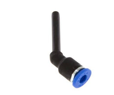 4mm x 4mm 45Grad-Steckverschraubung mit steckbarer PA 66 NBR Langhülse [2 Stück]