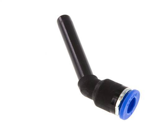 6mm x 6mm 45Grad-Steckverschraubung mit Steckmuffe PA 66 NBR lang [2 Stück]