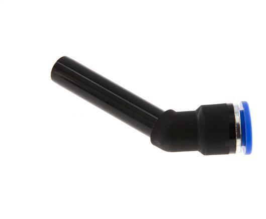 10mm x 10mm 45Grad-Steckverschraubung mit steckbarer PA 66 NBR Langhülse [2 Stück]