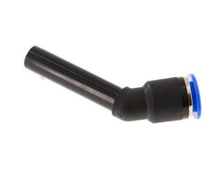 12mm x 12mm 45Grad-Steckverschraubung mit steckbarer PA 66 NBR Langhülse [2 Stück]