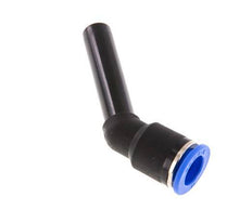12mm x 12mm 45deg Elbow Push-in Fitting with Plug-in PA 66 NBR Long Sleeve [2 Pieces]