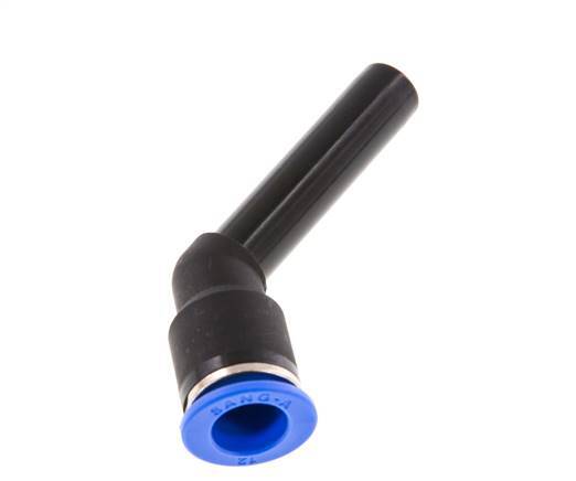 12mm x 12mm 45Grad-Steckverschraubung mit steckbarer PA 66 NBR Langhülse [2 Stück]