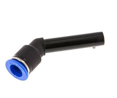 12mm x 12mm 45Grad-Steckverschraubung mit steckbarer PA 66 NBR Langhülse [2 Stück]