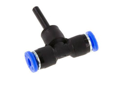 4mm x 4mm T-Steckverschraubung mit Steckanschluss PBT NBR [2 Stück]