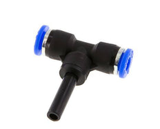 6mm x 6mm T-Steckverschraubung mit Steckanschluss PBT NBR [2 Stück]