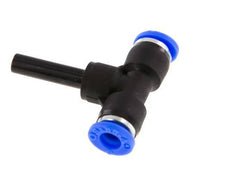 6mm x 6mm T-Steckverschraubung mit Steckanschluss PBT NBR [2 Stück]