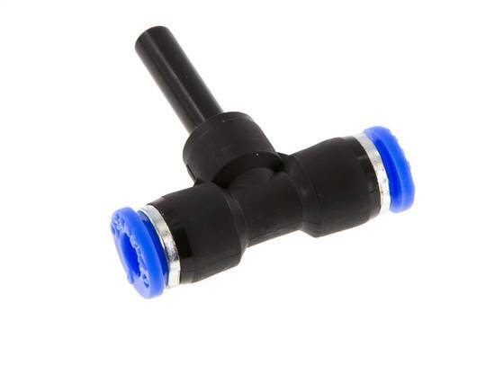 6mm x 6mm T-Steckverschraubung mit Steckanschluss PBT NBR [2 Stück]