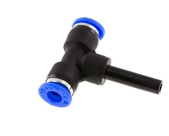 6mm x 6mm T-Steckverschraubung mit Steckanschluss PBT NBR [2 Stück]