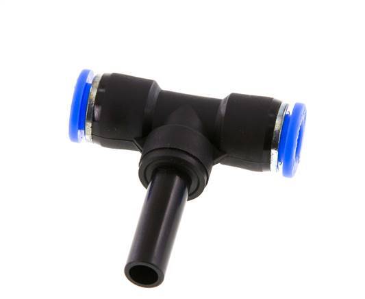 8mm x 8mm T-Steckverschraubung mit Steckanschluss PBT NBR [2 Stück]