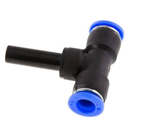 8mm x 8mm T-Steckverschraubung mit Steckanschluss PBT NBR [2 Stück]