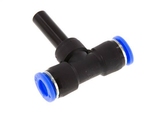 8mm x 8mm T-Steckverschraubung mit Steckanschluss PBT NBR [2 Stück]