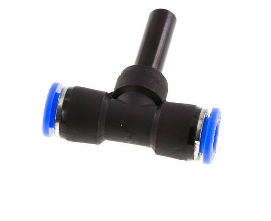 8mm x 8mm T-Steckverschraubung mit Steckanschluss PBT NBR [2 Stück]