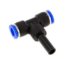 10mm x 10mm T-Stück Steckverschraubung mit Steckanschluss PBT NBR [2 Stück]