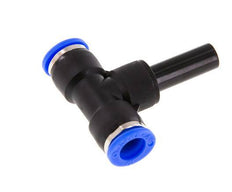 10mm x 10mm T-Stück Steckverschraubung mit Steckanschluss PBT NBR [2 Stück]